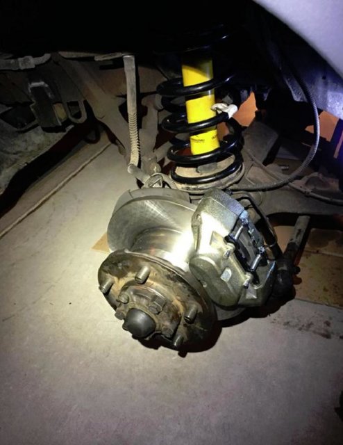 96 Front brake job.JPG