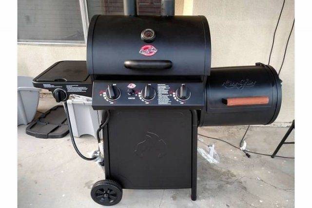 BBQ Smoker Char‑Griller Grillin' Pro 3001 Gas Grill Setup | Trucks Only Forum
